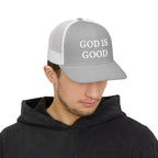 God Is Good Snapback Trucker Cap — Christian Faith Baseball Hat