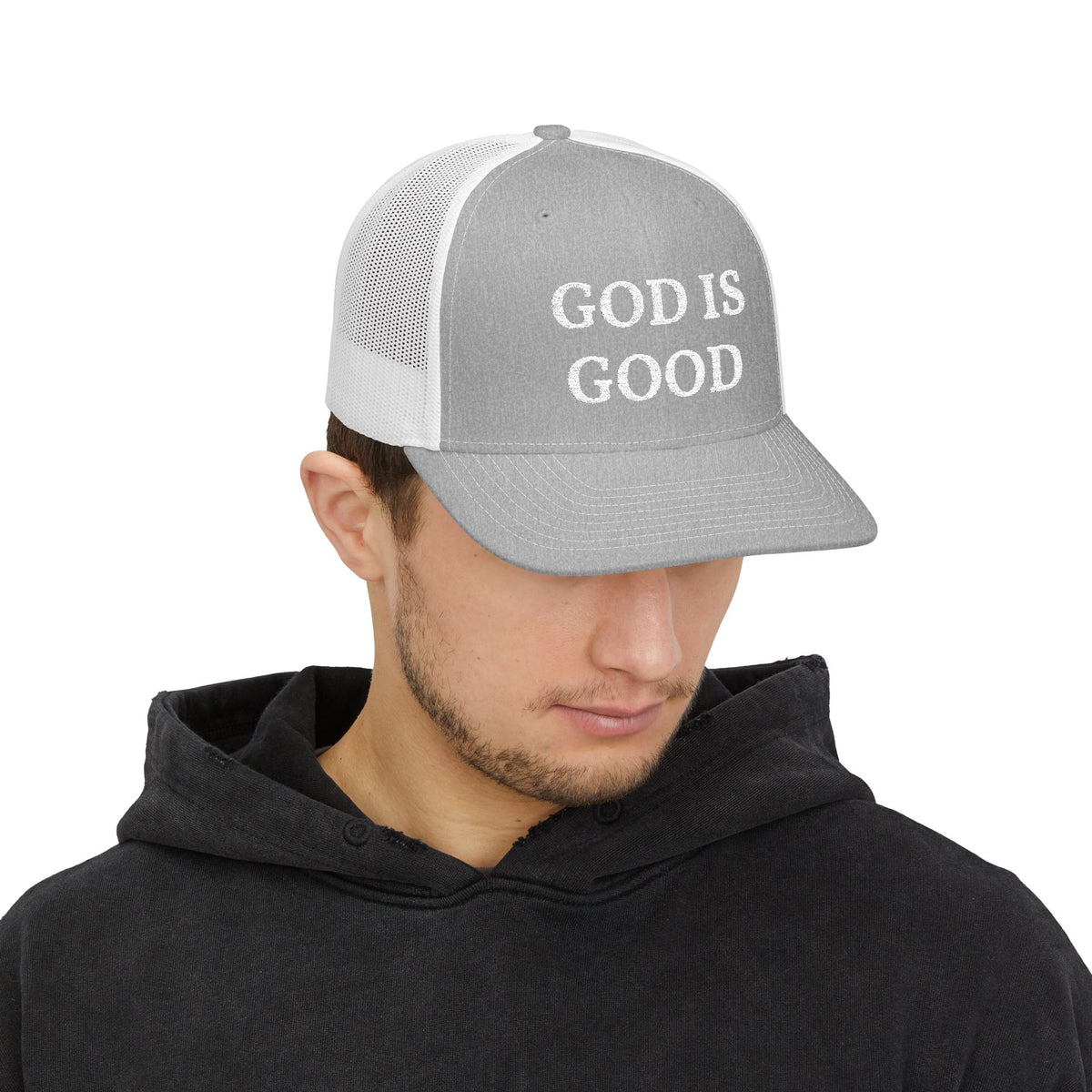 God Is Good Snapback Trucker Cap — Christian Faith Baseball Hat