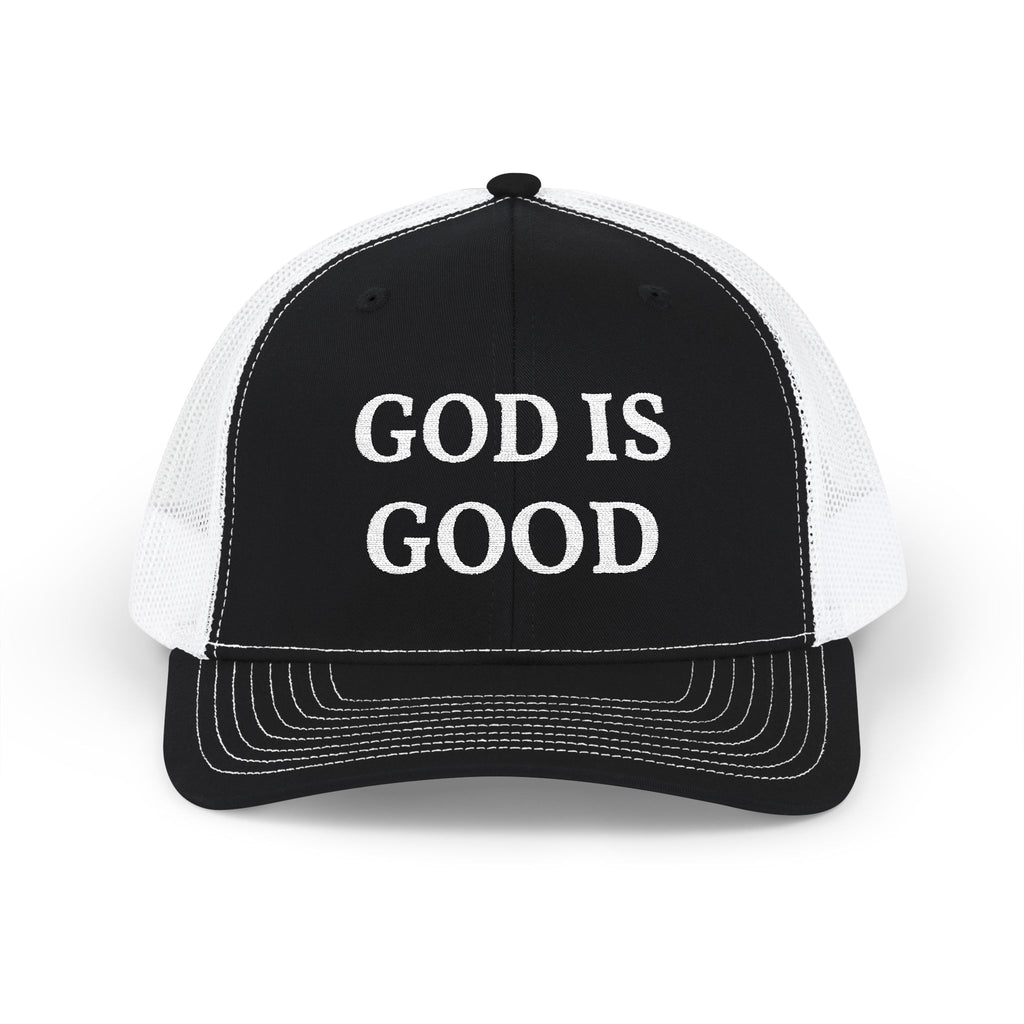 God Is Good Snapback Trucker Cap — Christian Faith Baseball Hat