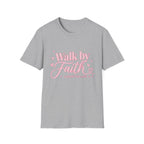 Faith Graphic T-Shirt — "Walk by Faith" Inspirational Christian Tee