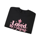 Loved by Jesus Christian Crewneck Sweatshirt