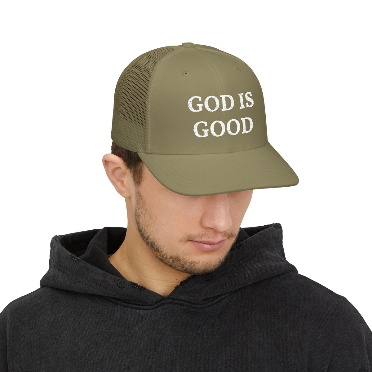 God Is Good Snapback Trucker Cap — Christian Faith Baseball Hat