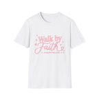 Faith Graphic T-Shirt — "Walk by Faith" Inspirational Christian Tee