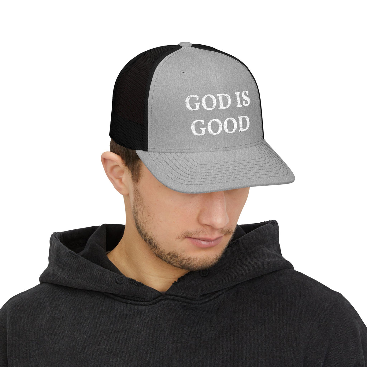 God Is Good Snapback Trucker Cap — Christian Faith Baseball Hat