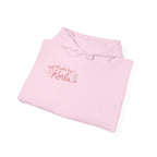 Pink Floral Cross Hoodie — "Made by Karla" Faith Pullover