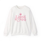 Loved by Jesus Christian Crewneck Sweatshirt