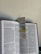 Watercolor Faith Bookmark | Matthew 5:9 💙📖