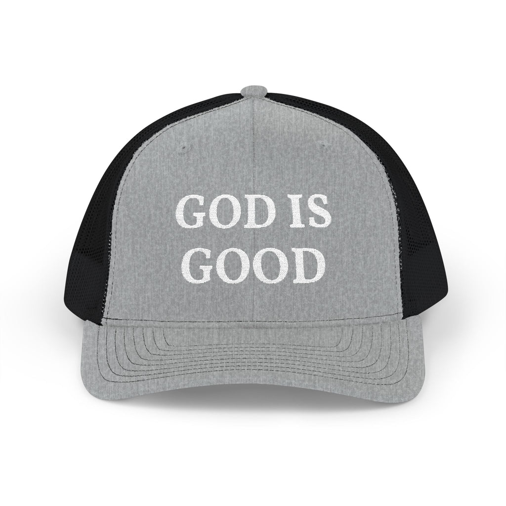 God Is Good Snapback Trucker Cap — Christian Faith Baseball Hat