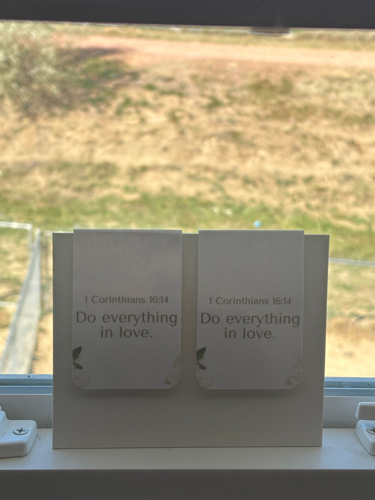 Magnetic Christian Bookmark | Do Everything in Love 🤍🌿