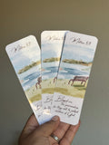 Watercolor Faith Bookmark | Matthew 5:9 💙📖