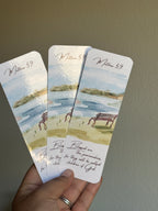 Watercolor Faith Bookmark | Matthew 5:9 💙📖